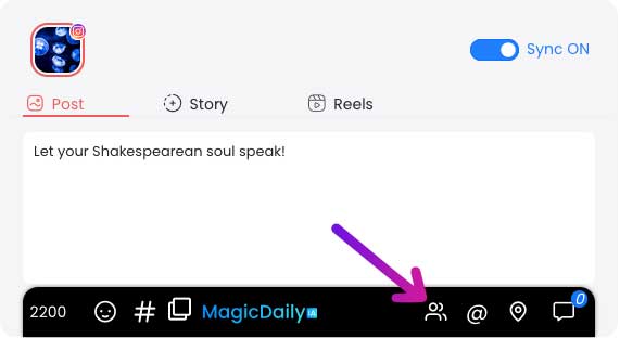 collaboration post Instagram